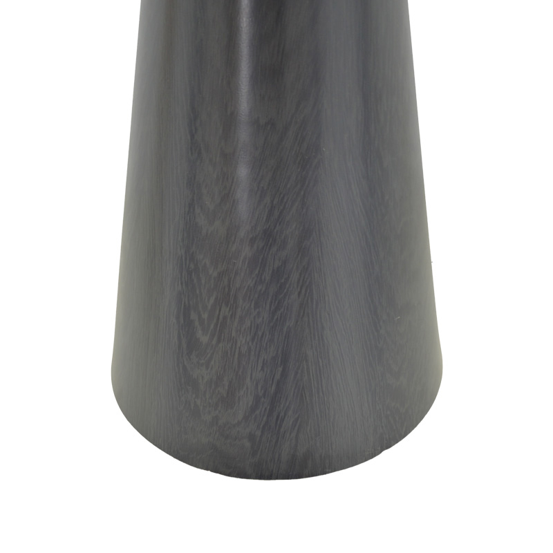 Tραπέζι Donda pakoworld mdf μαύρο Φ100x76εκ 4