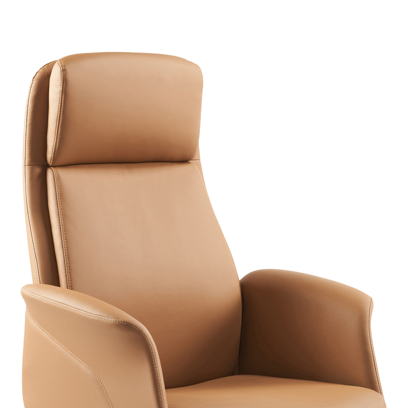 Καρέκλα γραφείου διευθυντή Derjio pakoworld καφέ pu 68x66x115εκ 2