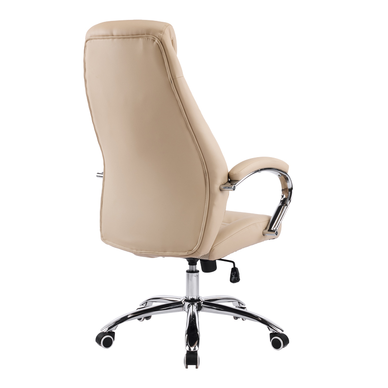 Καρέκλα γραφείου διευθυντή Sonar pakoworld μπεζ pu 61x57x120-128εκ 2