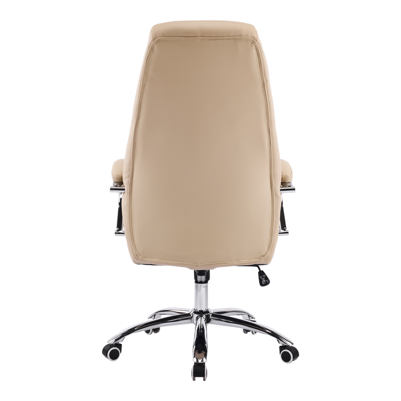 Καρέκλα γραφείου διευθυντή Sonar pakoworld μπεζ pu 61x57x120-128εκ 5