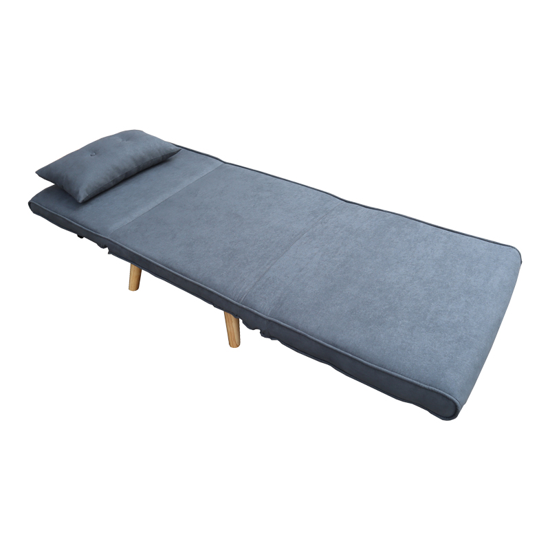 Πολυθρόνα-κρεβάτι Josuane pakoworld ανθρακί ύφασμα και ξύλινο πόδι σε φυσική απόχρωση 77x80x81εκ 4