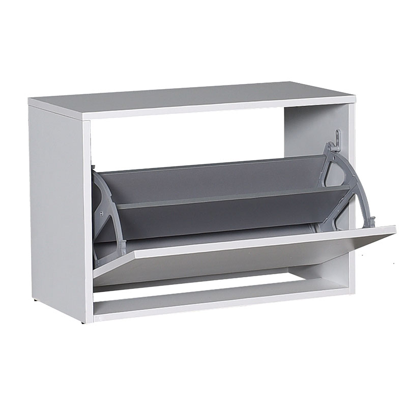 Παπουτσοθήκη ανακλινόμενη Step 6 ζεύγων pakoworld σε χρώμα λευκό 60x30x42εκ 4