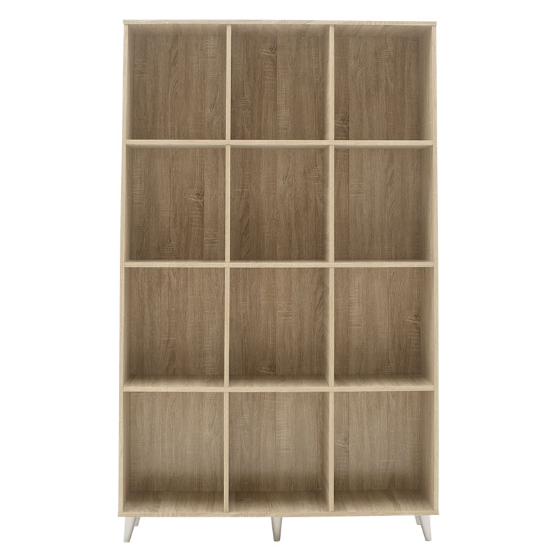 Βιβλιοθήκη FIRENZE pakoworld χρώμα sonoma 107x28,6x178εκ 3