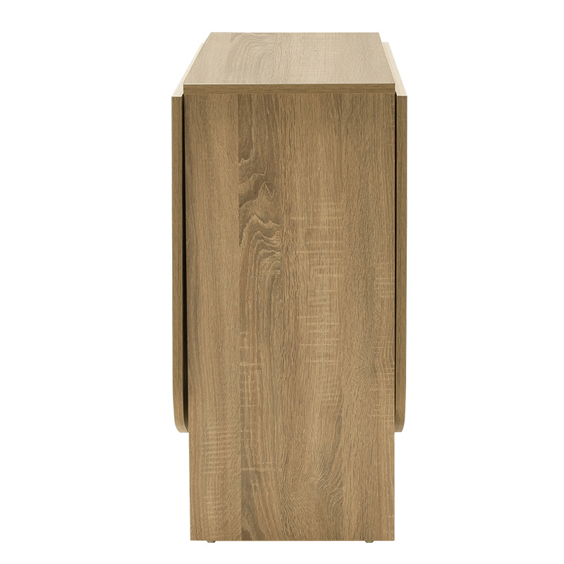 Τραπέζι Nadine pakoworld πολυμορφικό-επεκτεινόμενο χρώμα sonoma 160x80x76.5εκ 6