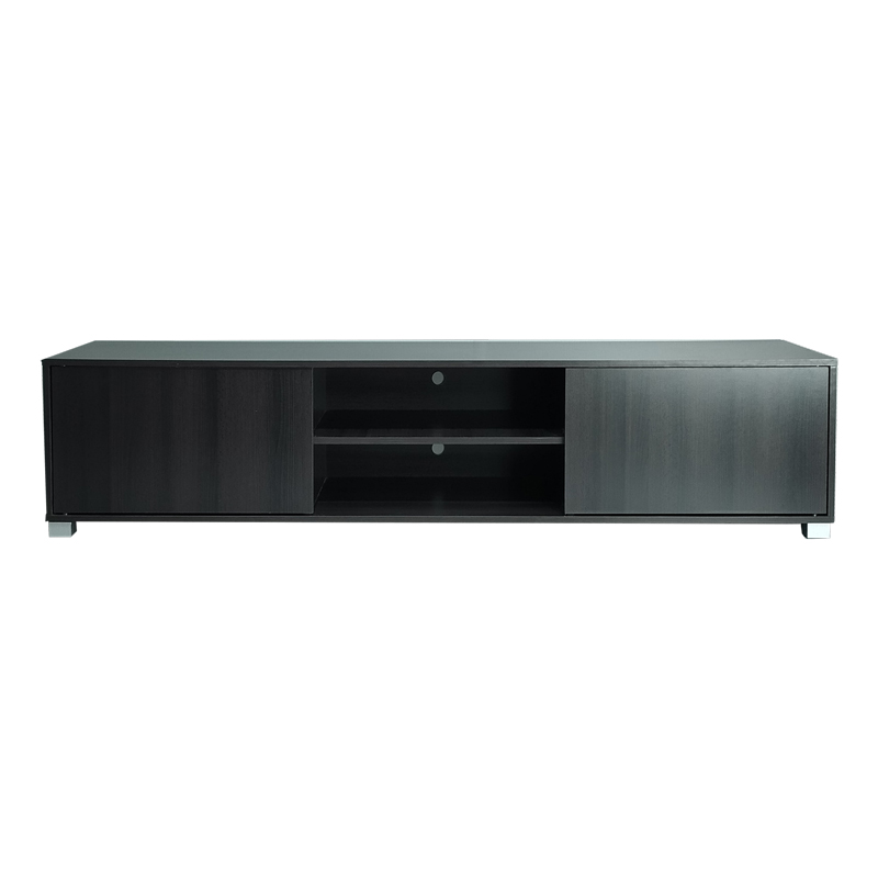 Έπιπλο τηλεόρασης Darion pakoworld μελαμίνης zebrano 180x40x41εκ. 3