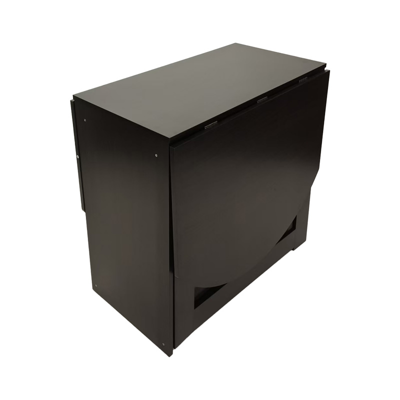 Τραπέζι Nadine pakoworld πολυμορφικό-επεκτεινόμενο wenge 160x80x76.5εκ 5