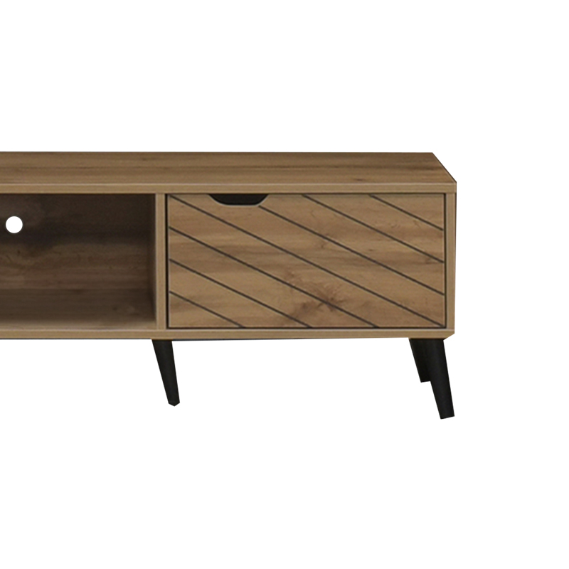 Έπιπλο τηλεόρασης Thelma pakoworld oak μελαμίνης 150x40x41.6εκ 3