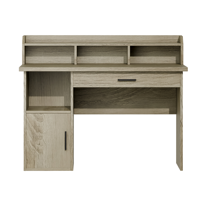 Γραφείο εργασίας Workie pakoworld sonoma mdf 120x60x95.5εκ 2