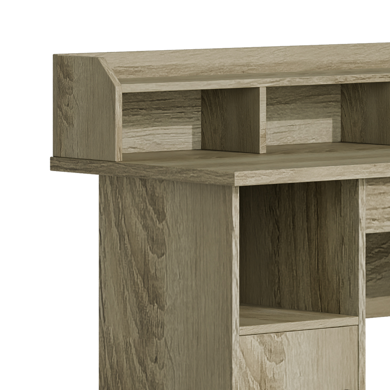 Γραφείο εργασίας Workie pakoworld sonoma mdf 120x60x95.5εκ 4