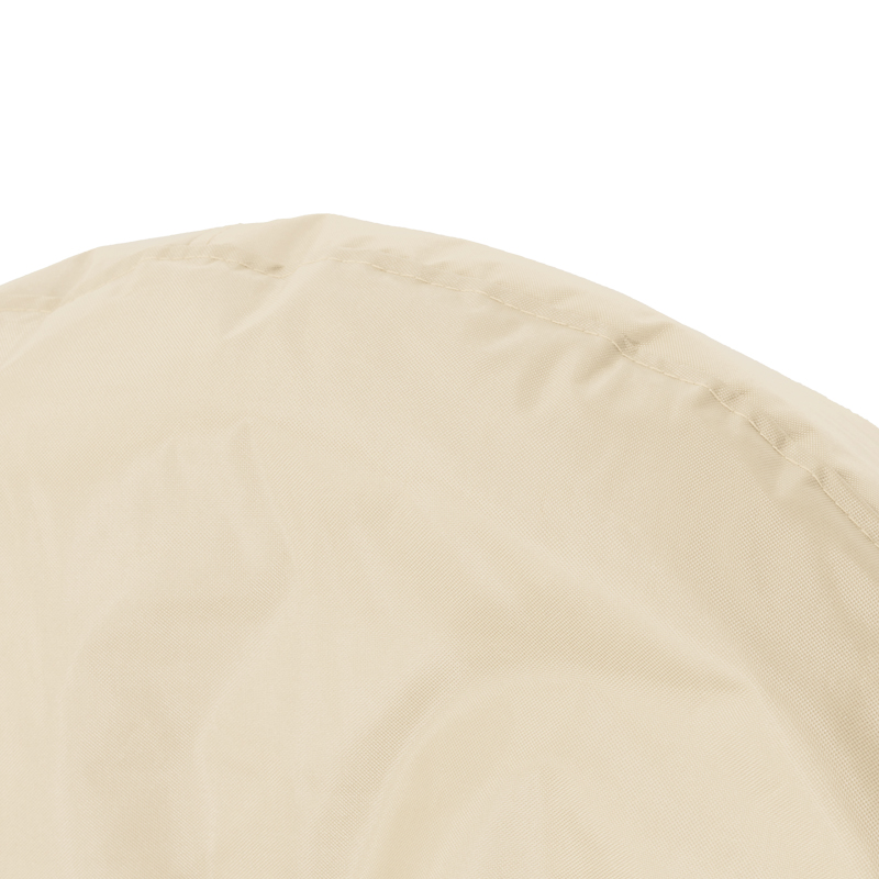 Πουφ πολυθρόνα Norm PRO pakoworld αδιάβροχο μπεζ 65x65x80εκ 4