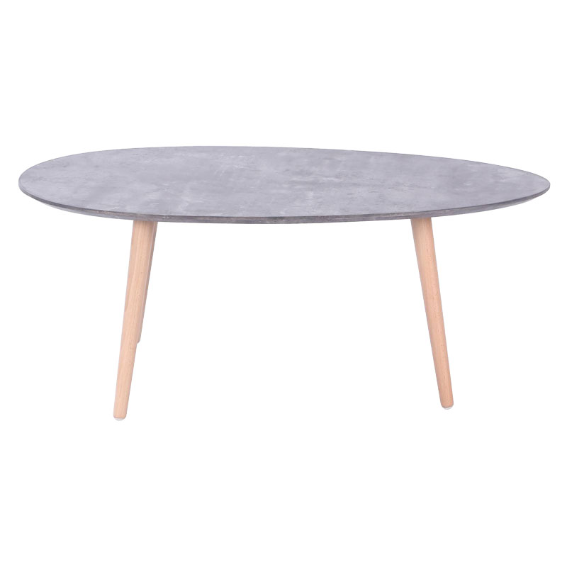 Τραπέζι σαλονιού HAMILTON pakoworld χρώμα γκρι cement-φυσικό 98x60x38εκ 3