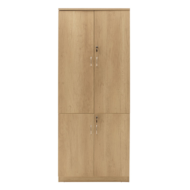 Ντουλάπα γραφείου επαγγελματική Amazon pakoworld χρώμα sonoma 80x40x200εκ 4