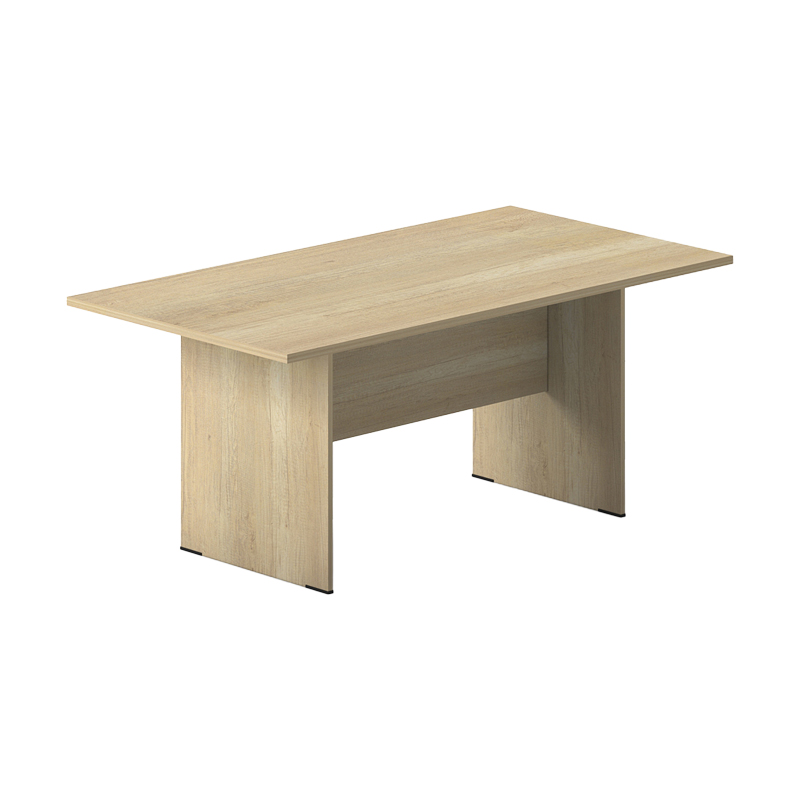 Τραπέζι συνεδριάσεων Amazon pakoworld σε oak απόχρωση 200x100x75εκ 1