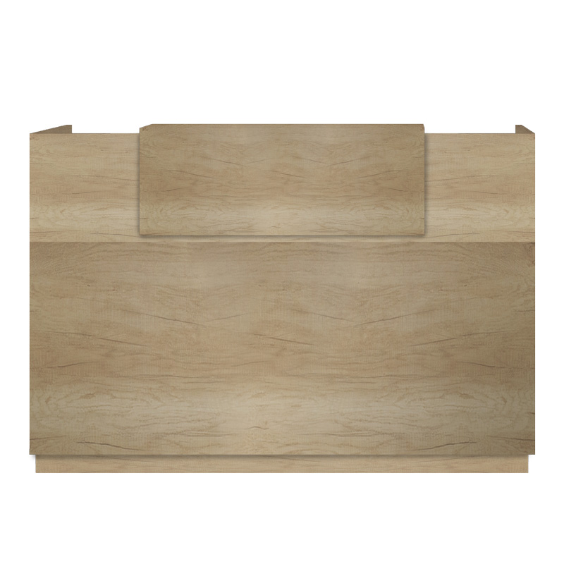 Γραφείο reception Lotus pakoworld σε χρώμα φυσικό 200x70x110εκ 3