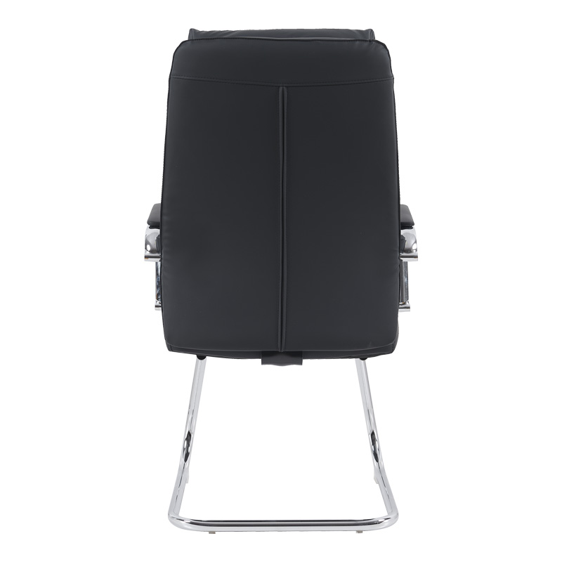 Καρέκλα επισκέπτη Siquel I pakoworld pu σε μαύρη απόχρωση 58x62x105εκ 5