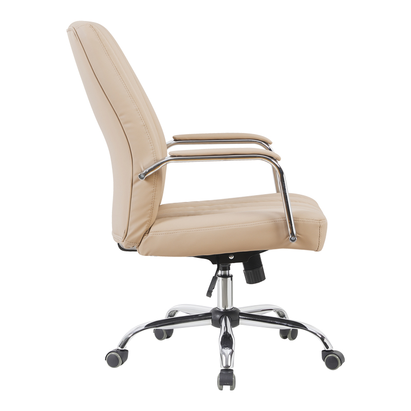 Καρέκλα γραφείου διευθυντή Mido pakoworld pu cappuccino 58x71x100-106εκ 3