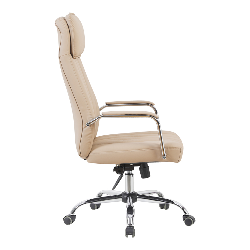 Καρέκλα γραφείου διευθυντή Morales pakoworld pu cappuccino 60x70x118-124εκ 3
