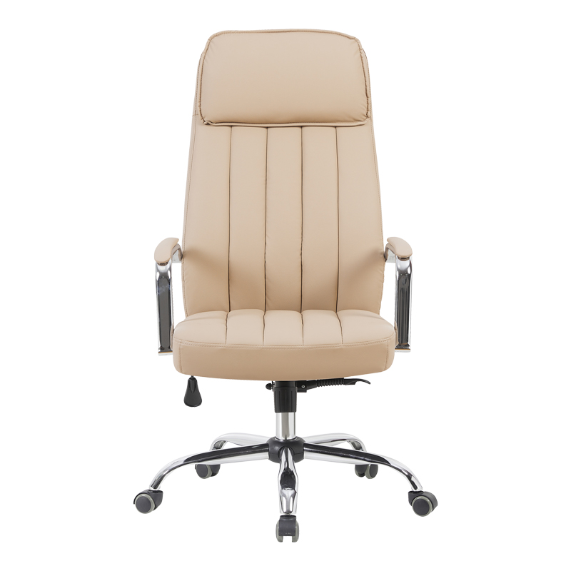 Καρέκλα γραφείου διευθυντή Morales pakoworld pu cappuccino 60x70x118-124εκ 5