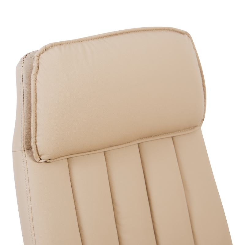 Καρέκλα γραφείου διευθυντή Morales pakoworld pu cappuccino 60x70x118-124εκ 6