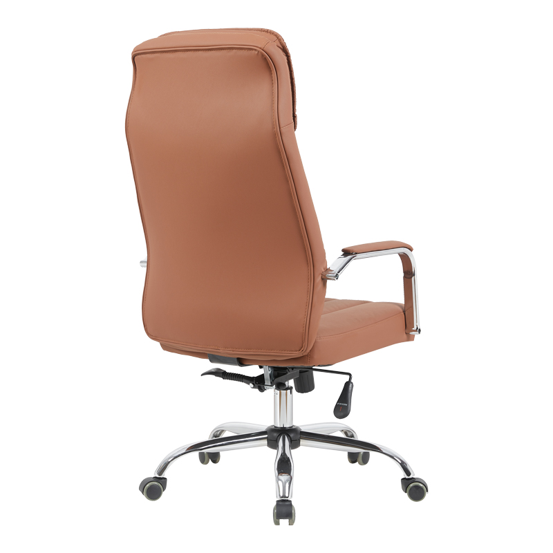 Καρέκλα γραφείου διευθυντή Morales pakoworld pu καφέ 60x70x118-124εκ 2