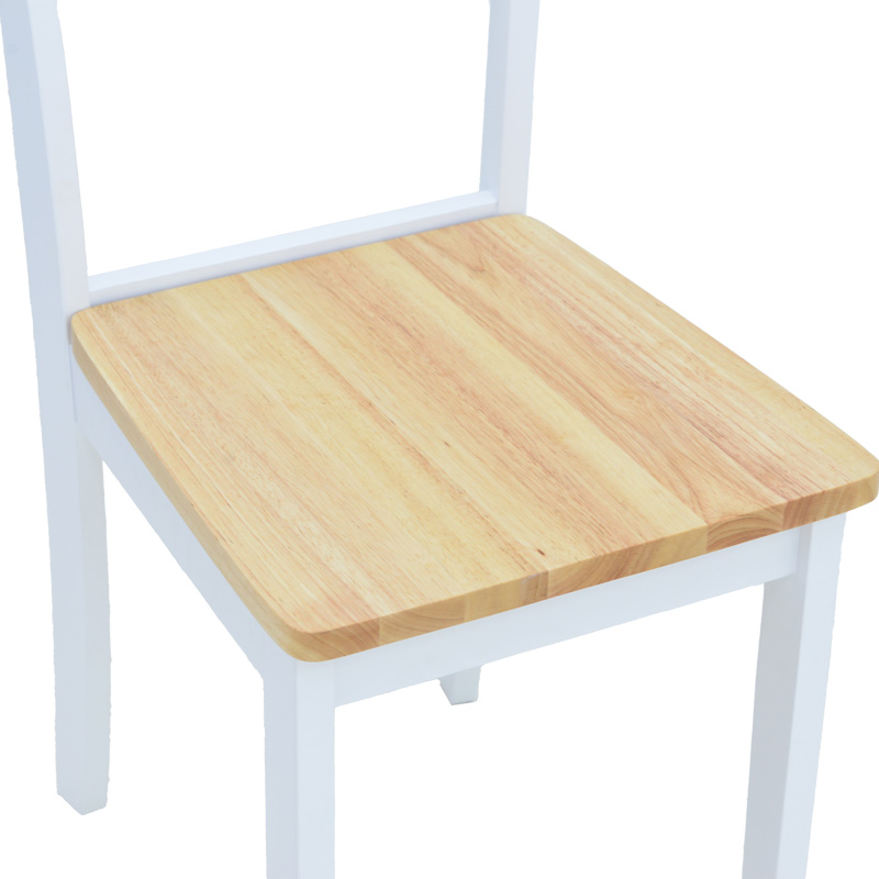 Καρέκλα York pakoworld σε λευκή-φυσική απόχρωση 39.5x47.5x89εκ 7