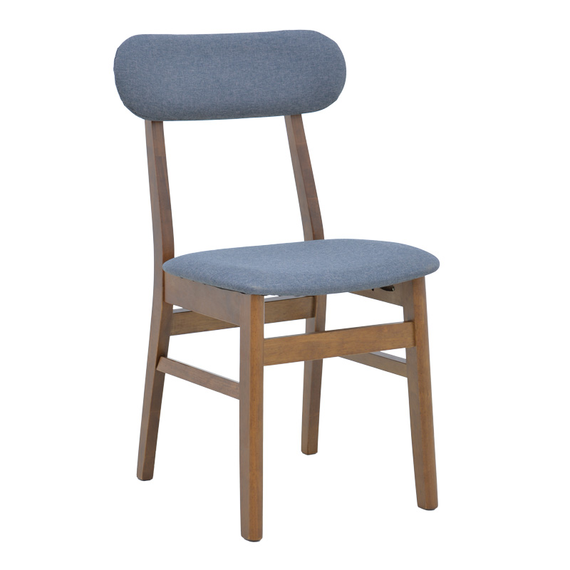 Καρέκλα Gaborn pakoworld σε γκρι απόχρωση 47x47x81,5εκ 1