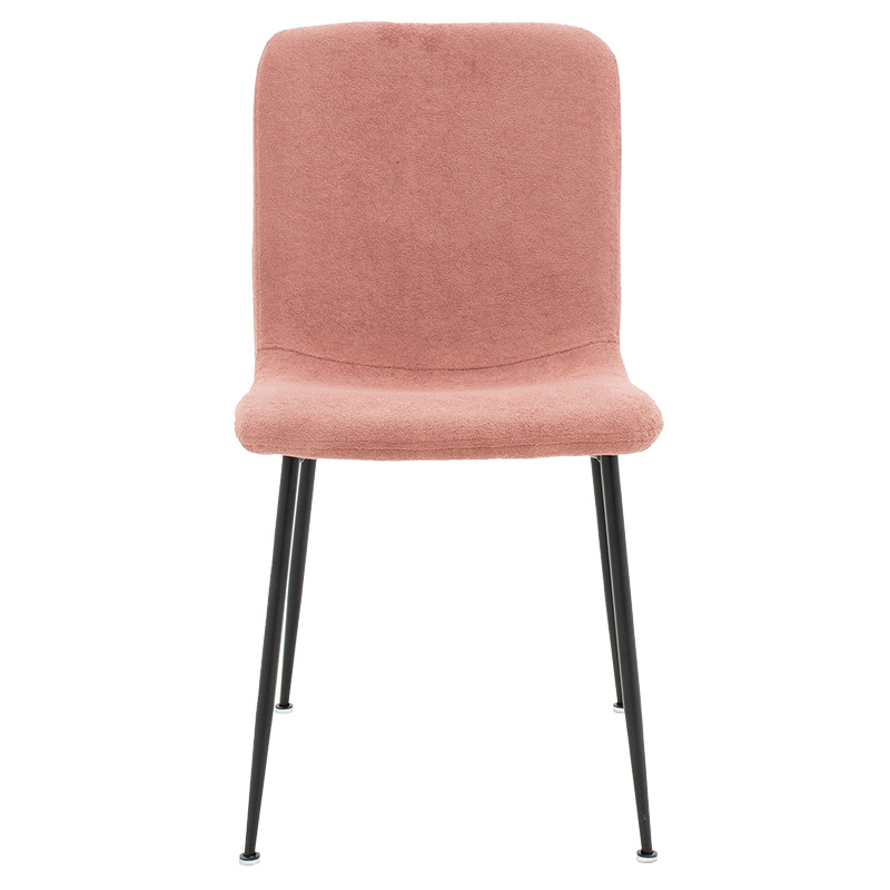 Καρέκλα Gratify pakoworld ύφασμα σάπιο μήλο-πόδι μαύρο 4