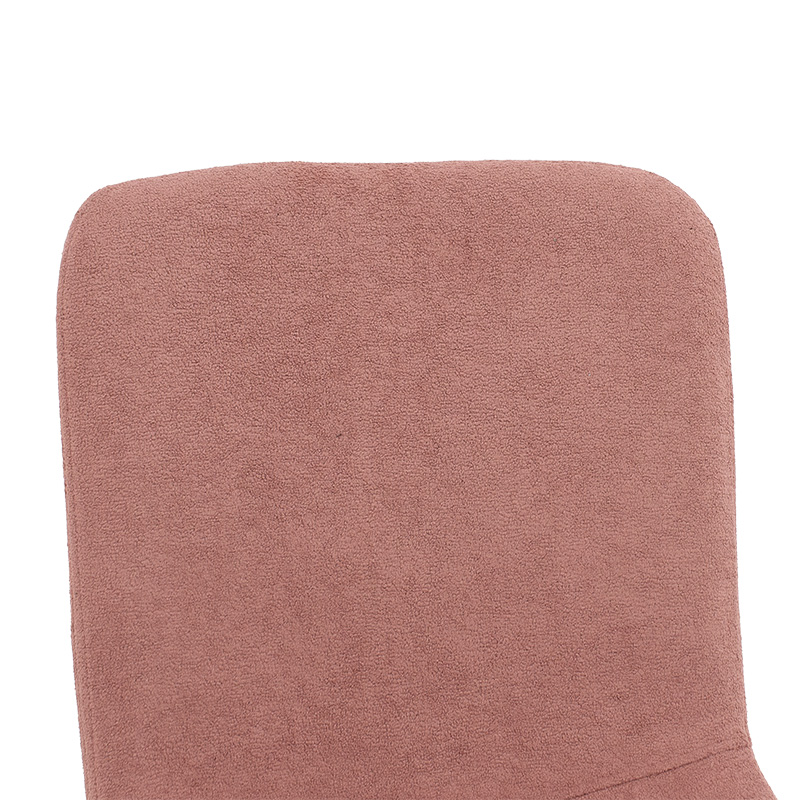 Καρέκλα Gratify pakoworld ύφασμα σάπιο μήλο-πόδι μαύρο 5