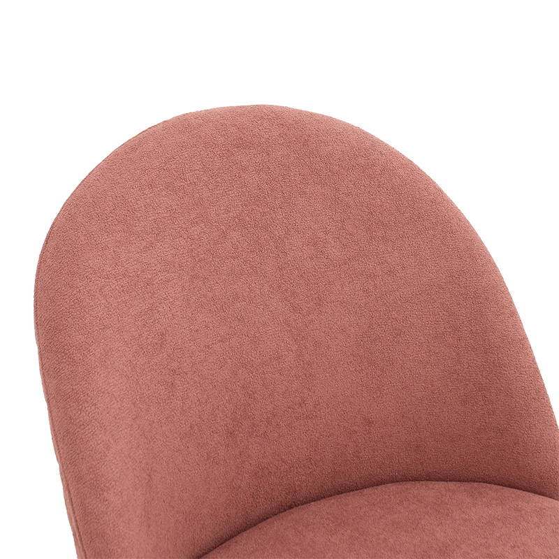 Καρέκλα Graceful pakoworld ύφασμα σάπιο μήλο-πόδι μαύρο 5