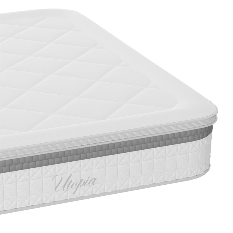 Στρώμα Utopia pakoworld pocket spring με ανώστρωμα 30-32cm 160x200εκ 3
