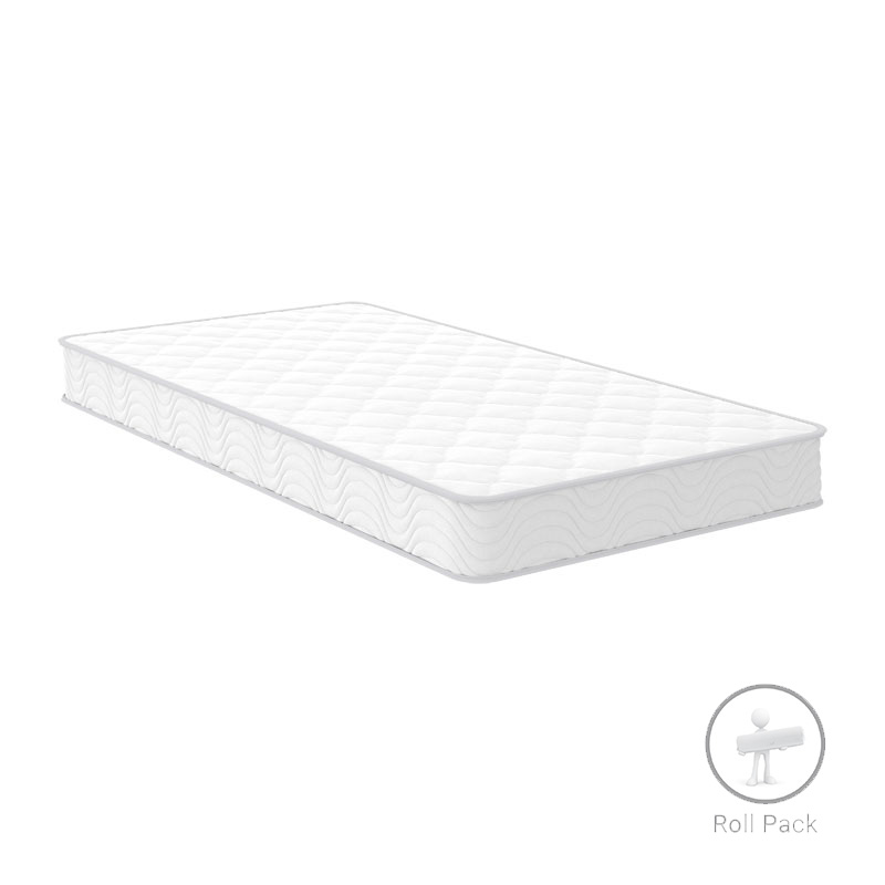 Στρώμα Levander pakoworld bonnel springs roll pack μονής όψης 15-17cm 100x200εκ 1