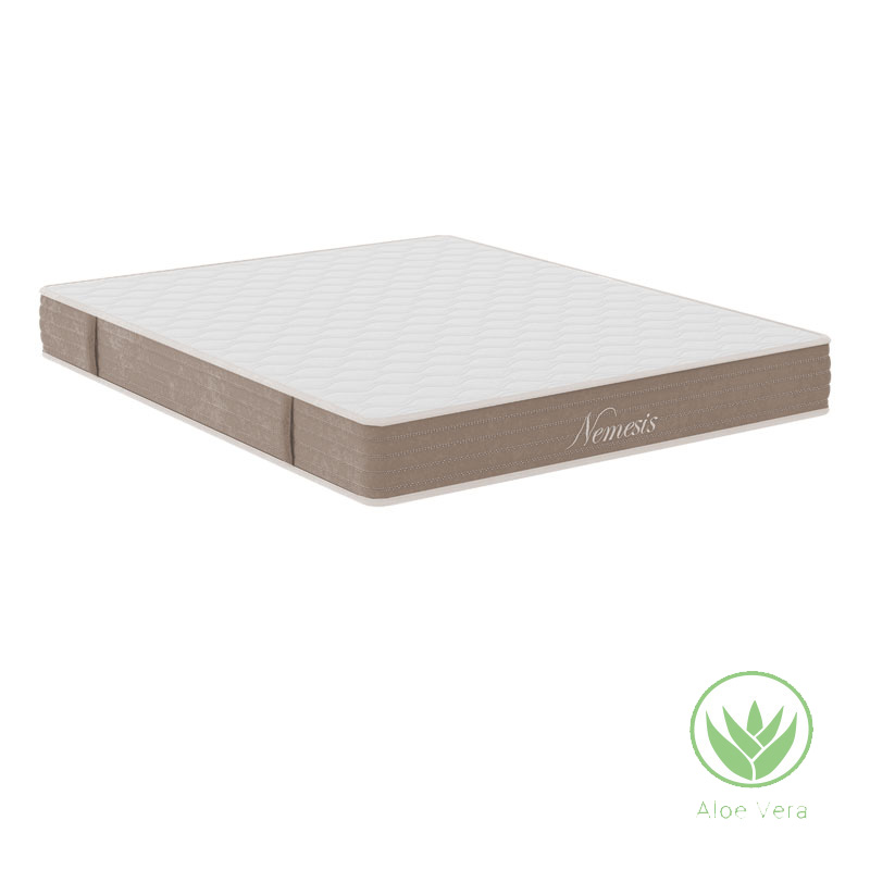 Στρώμα Nemesis pakoworld pocket spring roll pack διπλής όψης aloe vera 20-22cm 150x200εκ 1