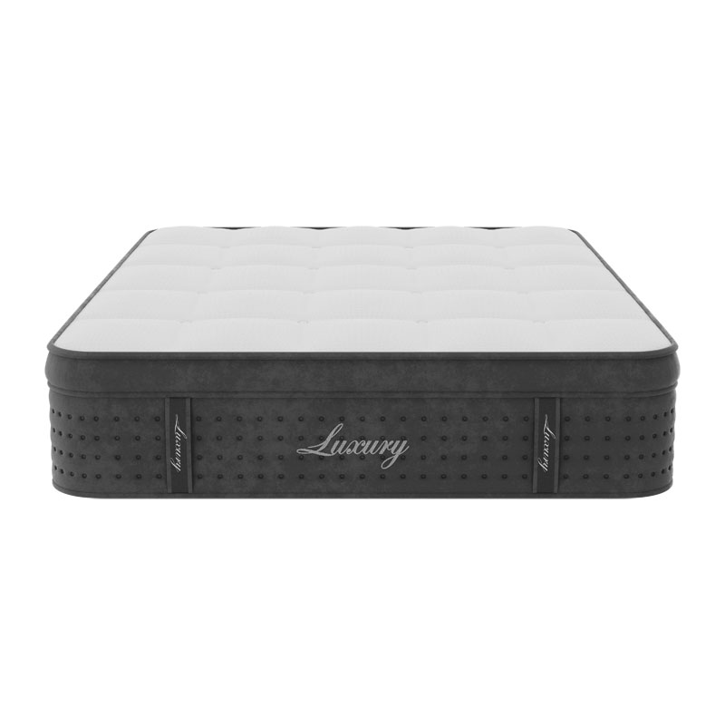 Στρώμα Luxury pakoworld pocket spring+gel memory foam+latex μονής όψης aloe vera 34-36cm 150x200εκ 3