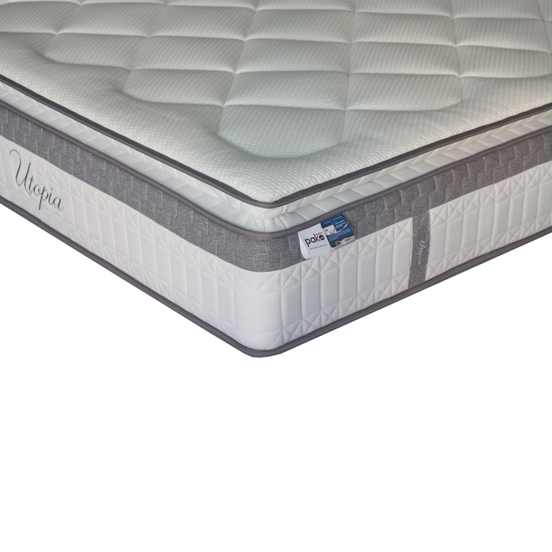 Στρώμα Utopia pakoworld pocket spring μονής όψης με ανώστρωμα 30-32cm 140x200εκ 4