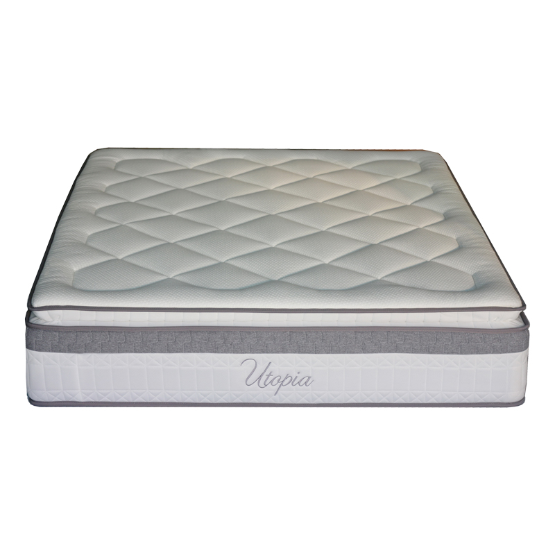 Στρώμα Utopia pakoworld pocket spring μονής όψης με ανώστρωμα 30-32cm 140x200εκ 5