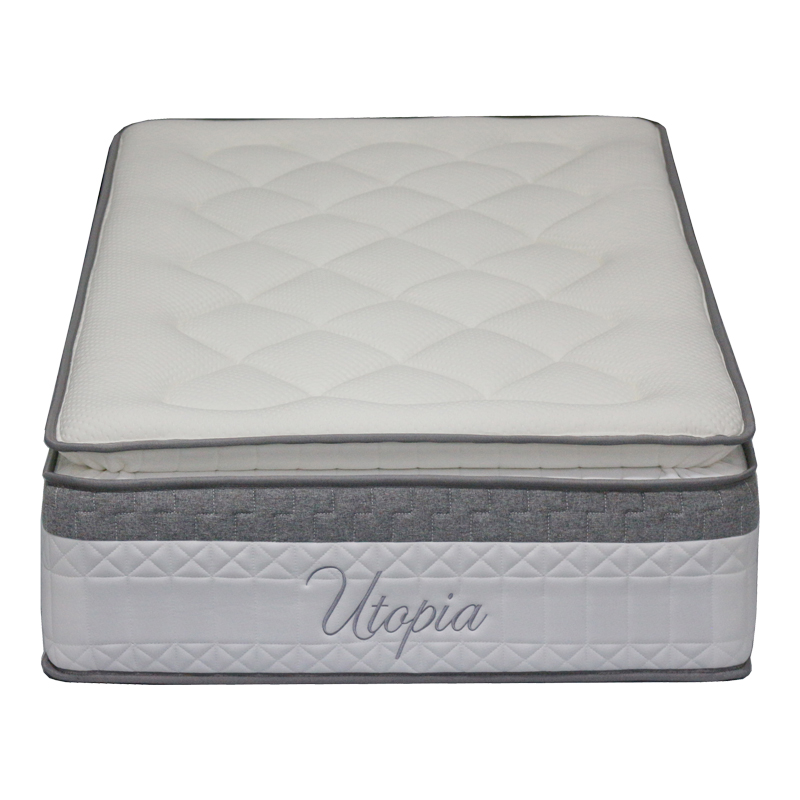 Στρώμα Utopia pakoworld pocket spring με ανώστρωμα 30-32cm 90x190εκ 3