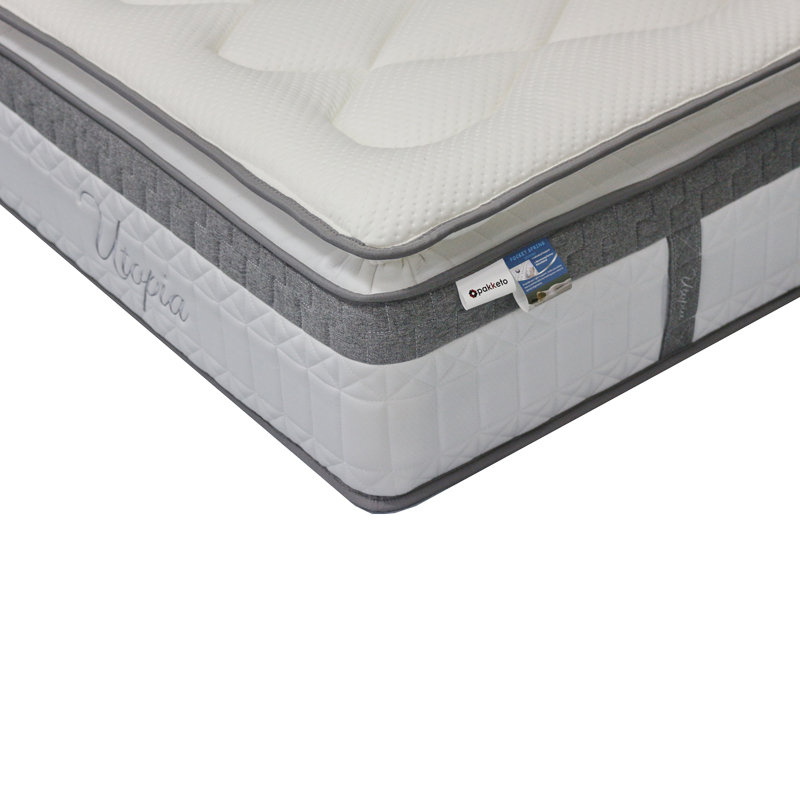 Στρώμα Utopia pakoworld pocket spring με ανώστρωμα 30-32cm 90x190εκ 4