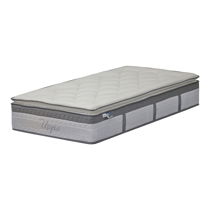 Στρώμα Utopia pakoworld pocket spring με ανώστρωμα 30-32cm 100x200εκ 1
