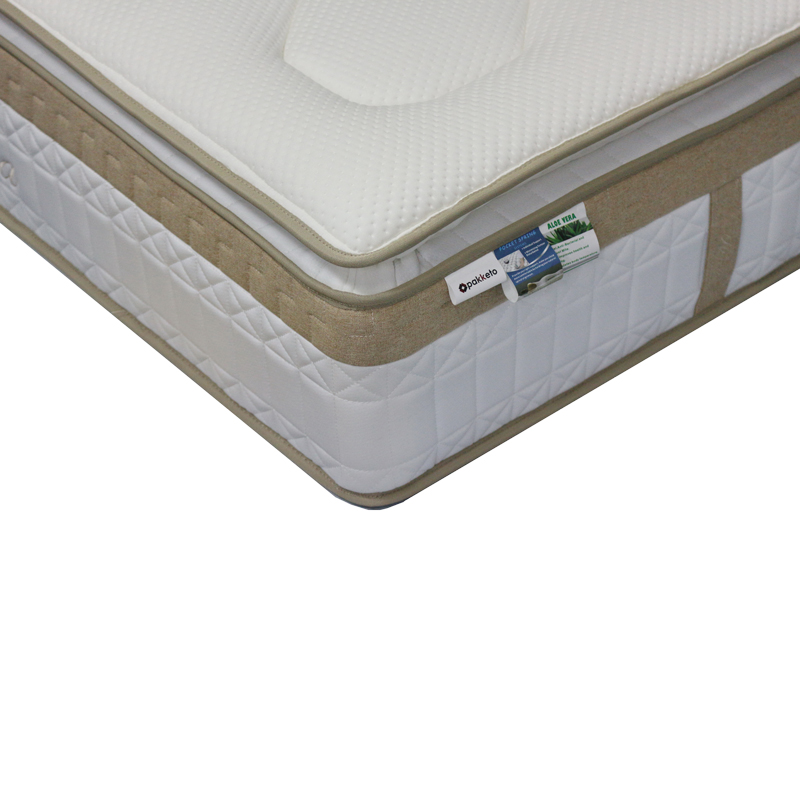 Στρώμα Utopia pakoworld pocket spring με aloe vera και ανώστρωμα 30-32cm 150x200εκ 3