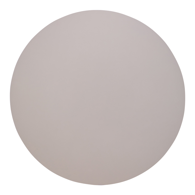 Τραπέζι Dammero pakoworld mdf σε cream απόχρωση με πόδι μαύρο μέταλλο Φ100x75εκ 4
