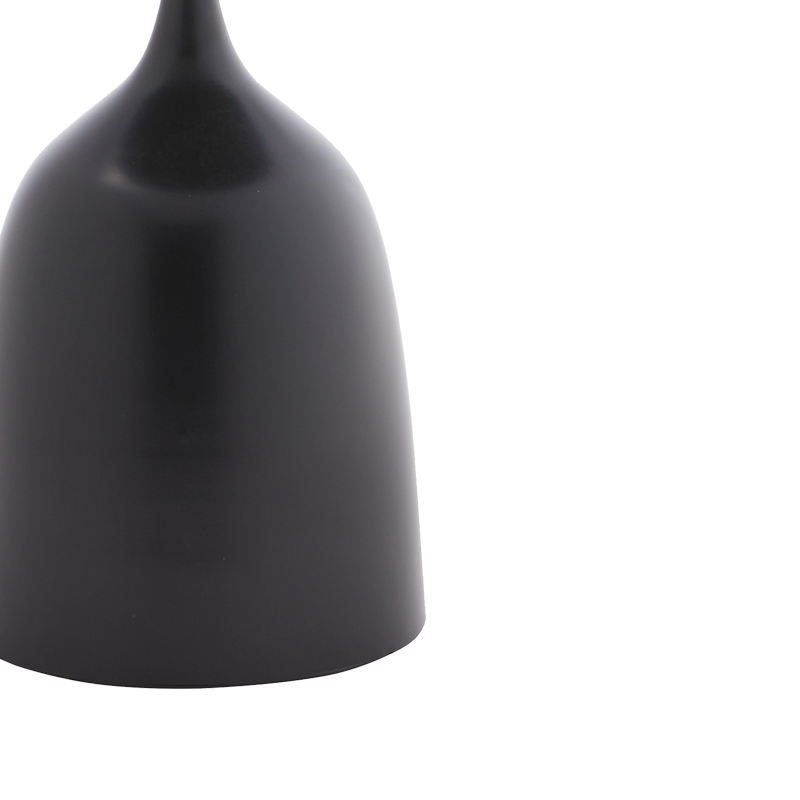 Βοηθητικό τραπέζι Agrile Inart μαύρο μέταλλο Φ50x60εκ 4