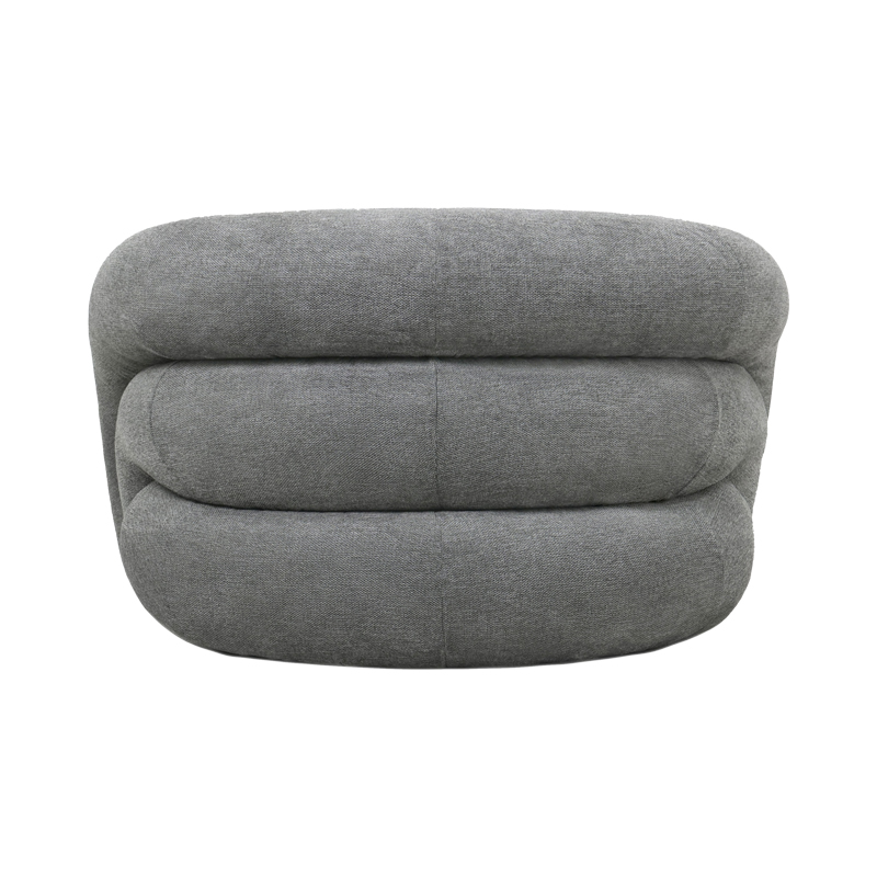 Πολυθρόνα Lexy pakoworld γκρι ύφασμα 100x89.5x60εκ 4