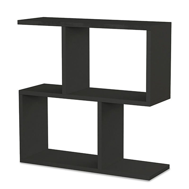 Βοηθητικό τραπέζι Homemania pakoworld χρώμα ανθρακί 60x20x60εκ 2