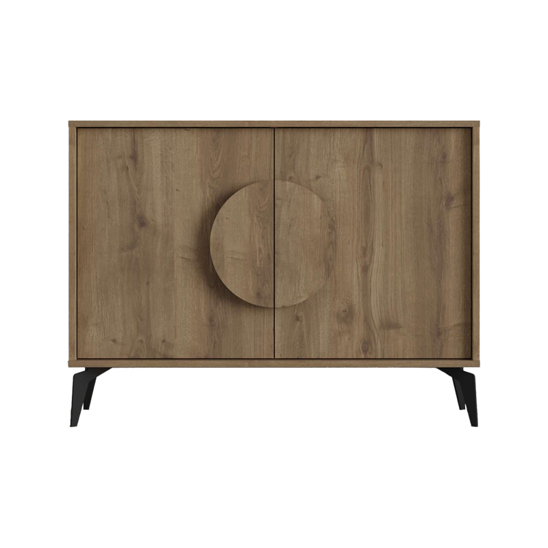 Μπουφές Gora pakoworld σε απόχρωση ανοιχτό καρυδί 110x35.6x82εκ 4