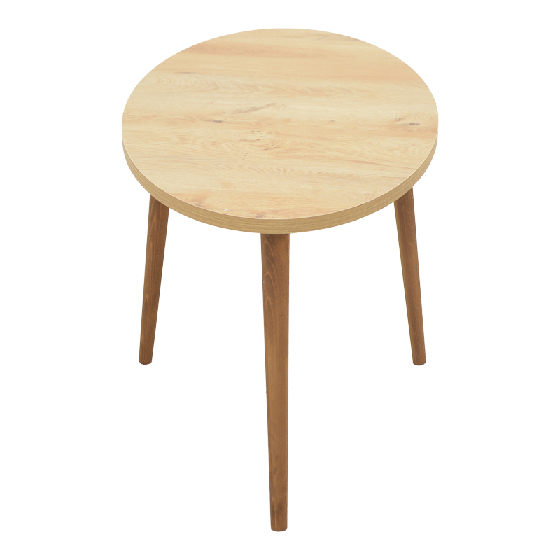 Τραπέζι σαλονιού Barton pakoworld sonoma-καφέ 90x45x40εκ 4