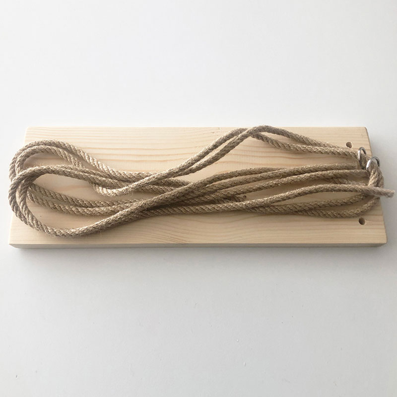 Ραφιέρα τοίχου Malbo pakoworld χρώμα φυσικό 39x12x43εκ 4