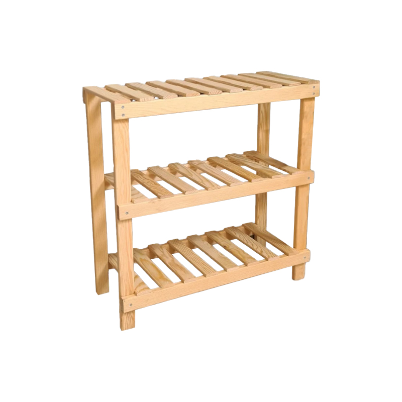 Παπουτσοθήκη Tarrot pakoworld 6 ζευγών φυσικό-γκρι 70x28x42εκ 1