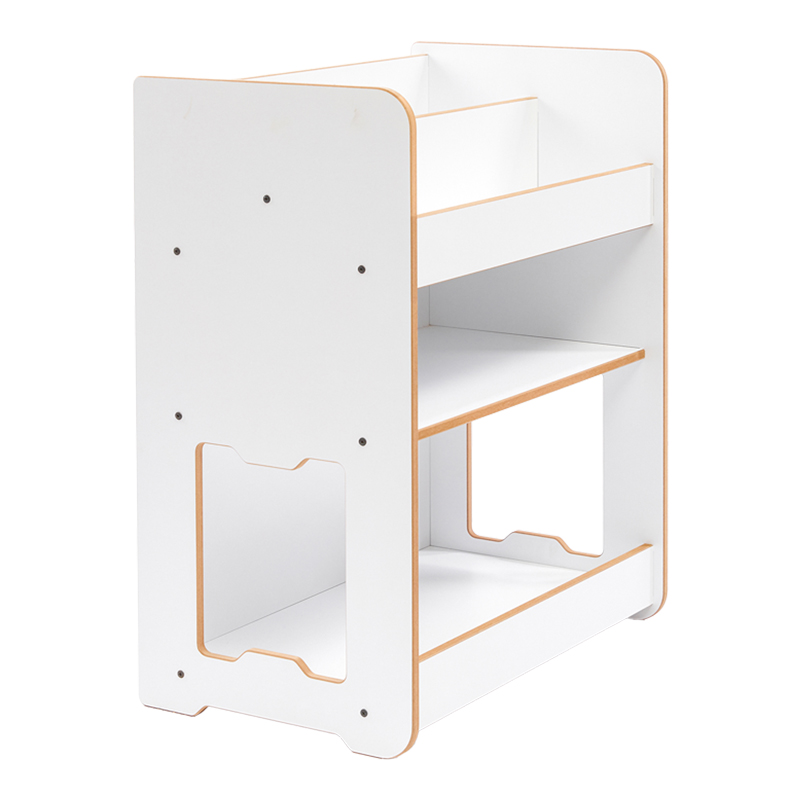 Ραφιέρα Seagull pakoworld λευκό mdf 57x34x70εκ 1