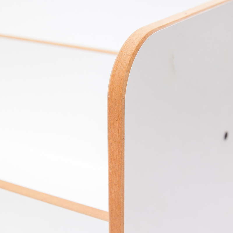 Ραφιέρα Seagull pakoworld λευκό mdf 57x34x70εκ 4