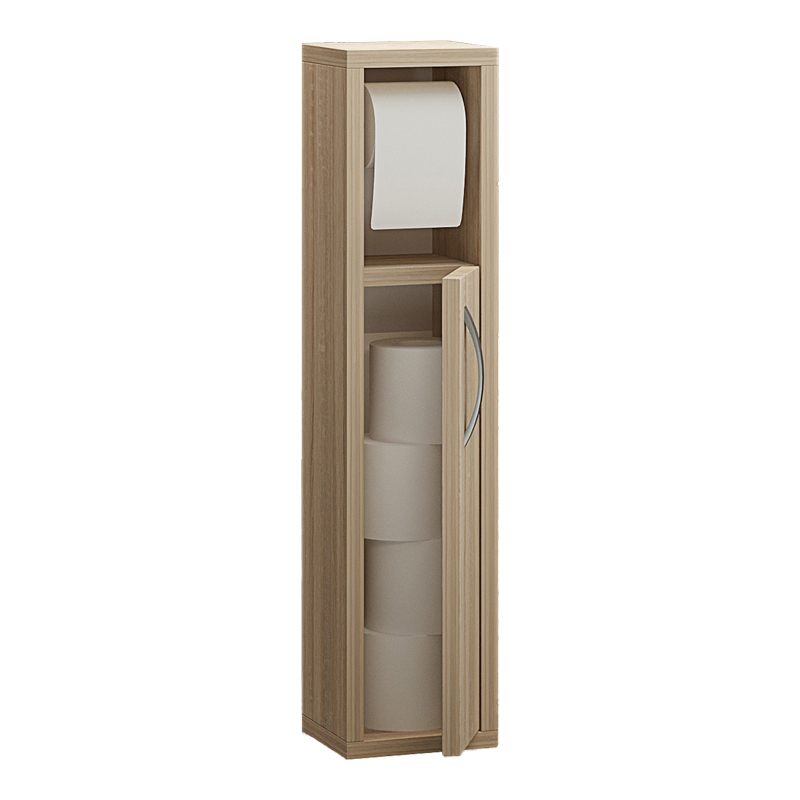 Ντουλάπι-στήλη Μaretto pakoworld σε sonoma απόχρωση 16x14x70εκ 3
